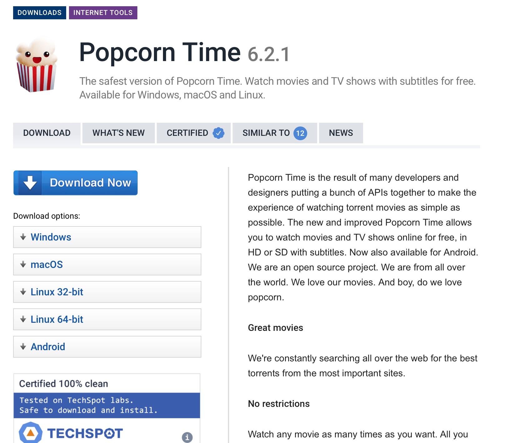 Popcorn Time, infamous piracy site, forsaw its own demise Piracy Monitor