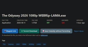 Inevitable: Pirated version of Christopher Nolan’s The Odyssey went viral, as did a malware campaign